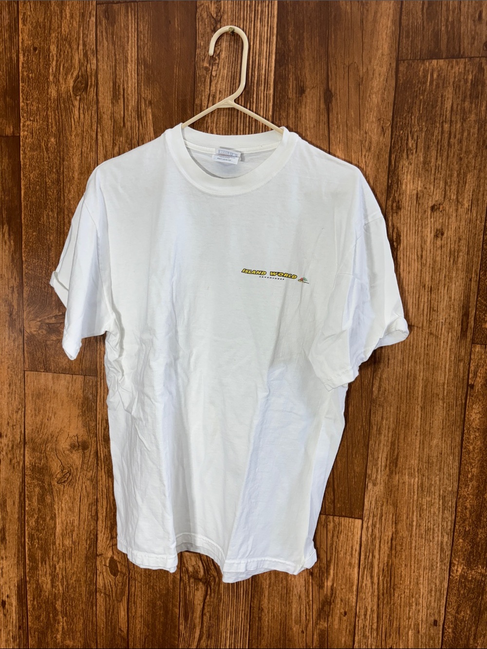 Hanes Island World T Shirt from Bahamas Sleeve Crewneck T-Shirt Graphic
